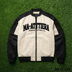 <b>Mens</b> <b>Cream</b> Black Bomber <b>Jacket</b> Streetwear <b>Mens</b> Winter <b>Jackets</b> Wholesale <b>Jacket</b> For <b>Men</b> Casual Fashion <b>Jacket</b> - Product Image 6