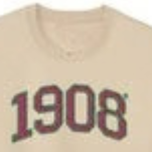 Sudadera Beige Vintage 1908 para Mujer, Sudadera Clásica con Cuello Redondo y Estampado Gráfico, Manga Larga, Informal, Estilo Sorority, para el Campus - Product Image 6
