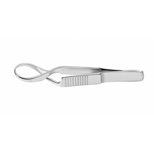 Pinza para Toallas Baby Jones de 55 mm de Largo, Instrumento Quirúrgico Oftálmico de Acero Inoxidable Reutilizable, CE ISO, Modelo S5-AB-1902, 1 Año de Garantía - Product Image 2