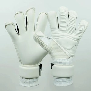 Guantes de Portero de Fútbol de PU con Dedos Completos, Diseño Transpirable Antideslizante, Correa de Muñeca Ajustable, Cierre de Tirón, Unisex - Product Image 1