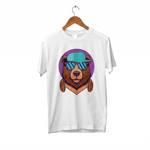 Camiseta Deportiva de Manga Corta con Cuello Redondo para Hombre Wild At Heart, de Secado Rápido, con Estampado Rojo, Corte Casual - Product Image 5