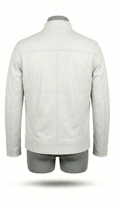 <b>Men</b> Vintage Hooded Collar <b>Jacket</b> Stylish <b>Lightweight</b> Outerwear Spring Zipper Nonwoven OEM Service - Product Image 5