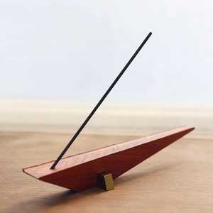 Rustic Wooden <b>Incense</b> Burner <b>Holder</b> For Home Fragrance Meditation Yoga Temple Decor Natural Wood <b>Stick</b> <b>Incense</b> Ash Catcher - Product Image 2