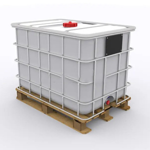 Brand-new High Quality IBC 1000L <b>White</b> <b>square</b> Chemical Drums Stainless Steel Finish 3-Year Warranty 1-ton Barrels Metal-<b>frame</b> - Product Image 2