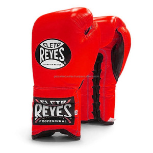 Guantes de Boxeo Cleto Reys de Cuero Vacuno - Características Profesionales de Absorción de Humedad y Transpirabilidad, Cierre Personalizable, Colores a Elección - Product Image 1