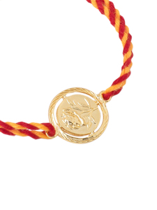 Traditional Gold Coin Designer Rakhi Handmade Adjustable <b>Thread</b> Jewelry Perfect Raksha Bandhan Gift for Siblings - Product Image 3
