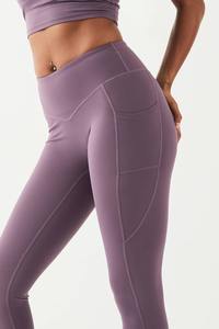 Conjunto Deportivo de Yoga para Mujer 2026, Diseño Sólido, Alta Sujeción, Relleno Extraíble, Nailon y Spandex - Product Image 6