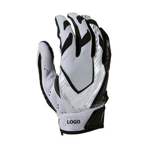 Gants de football de qualité supérieure, performance optimale, vente en gros pour hommes, logo personnalisé, gants de football américain - Product Image 4