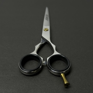 Hand Friendly Non <b>Slip</b> Lightweight Stainless Steel Made Barber Scissor Adjustable Sharpness Tension Screw Barber Scissors - Product Image 5