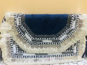 Sac bandoulière en jute tendance avec fermeture éclair, sac à bandoulière écologique pour femmes - Product Image 5