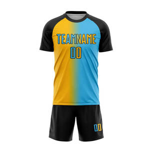 Uniforme de football américain personnalisé avec nom d'équipe, logo et numéro, uniforme de sport respirant et anti-transpiration à manches courtes pour hommes, été - Product Image 1