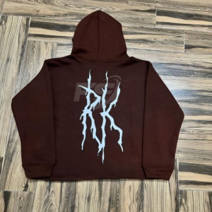 Custom High Quality Vintage Oversized Pullover Unisex Hoodie Puff Print Embossed 3D Fleece Drop Shoulder Winter Embroidery - Product Image 2