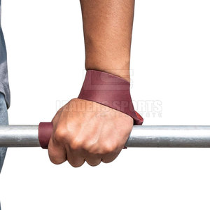 สายรัดยกน้ำหนักหนังแท้พร้อมโลโก้สั่งทำพิเศษ รองรับข้อมืออย่างสบาย ปรับแต่งได้สำหรับการออกกำลังกาย - Product Image 2