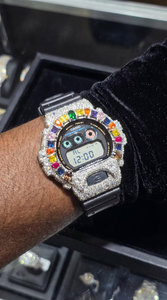Montre de luxe pour homme G SHO Quartz ETA automatique mécanique VVS Moissanite numérique style affaires Hip Hop Iced 40mm Métal 3Bar Starspire - Product Image 5