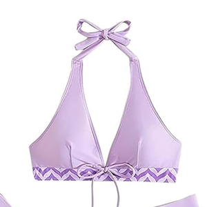 Custom <b>Bikini</b> Swimwear OEM Mirco Triangle Thong Wear Women Swimwear <b>Bikini</b> Swim Suit <b>Set</b> Custom Your Brand Logo <b>Plus</b> <b>Size</b> - Product Image 2