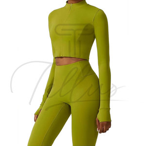 Conjuntos de Yoga para Mujer, 5 Piezas, Sólidos, Tallas Grandes, Pantalones Cortos Transpirables de Secado Rápido, Leggings y Conjunto de Sujetador Deportivo - Product Image 4