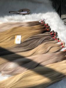 Para 100% Real Virgin Remy Extensiones de cabello vietnamita Ombre Color claro Cutícula Alineada Cinta Cabello Blanqueado - Product Image 5