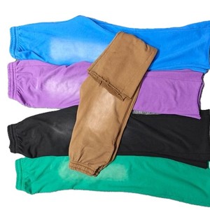 Pantalon de jogging personnalisé pour homme, style déchiré, avec poches, coupe évasée, décontracté, streetwear, effet délavé, style hip-hop - Product Image 3