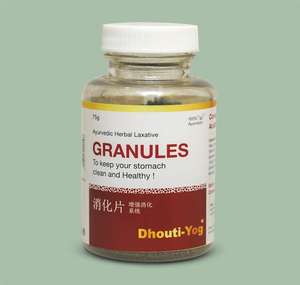 Plant based herbal granules with ayurvedic extract <b>blend</b> designed for daily routine use featuring natural granule form - Product Image 1