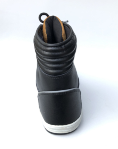 <b>Brown</b> & Black Denim Wear Shoes Latest Fashion Wear Shoes Original Leather Sneakers <b>Lace</b> Up Shoes - Product Image 5