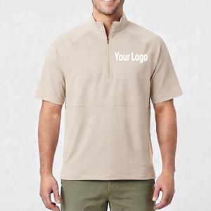 Camisa de Golf de Punto Transpirable con Botones al Frente, Estilo Urbano, Nueva Colección 2026, Logotipo Personalizado, Secado Rápido, Corte Ajustado, Alta Calidad - Product Image 1