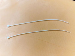 Premium <b>white</b> nylon cable <b>tie</b> self locking cable management fastener for electrical wiring and cable fitting use - Product Image 2