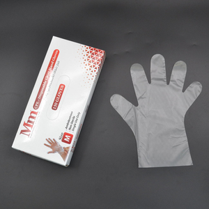 Guante de TPE de polietileno de baja densidad, impermeable, de nailon grueso, de 2.2 g, para limpieza, de calidad premium, OEM/ODM, con materiales de diamante, fabricado en Vietnam. - Product Image 5