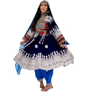 Nouveautés tribal à la mode afghan Kuchi robe dames manches longues guldoze tenue de soirée Maxi Afghani Kuchi robes élégantes - Product Image 6