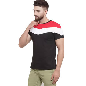 Camisetas de Algodón 100% para Hombre, Estilo Casual y a la Moda - Bajo MOQ, Precio de Fábrica, Diseño Personalizado con Logo, Anti-Pilling, Teñido Liso - Product Image 4