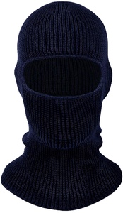 หน้ากากสกีไหมพรมถัก1รูสำหรับผู้ชายหน้ากากสำหรับผู้ชายแบบแห้งเร็วระบายอากาศได้ดีพิมพ์โลโก้ตามสั่ง - Product Image 3