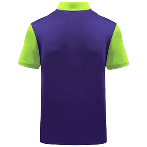 Polos de golf pour hommes en polyester, grande taille, sublimation haute performance, logo personnalisé, prix raisonnable - Product Image 6