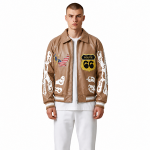 Nueva Llegada COLD SPIRIT IMPEX Chaquetas de Cuero PU para Hombre de Secado Rápido y Transpirables, Casuales de Otoño para Venta al Por Mayor, MOQ Bajo - Product Image 2