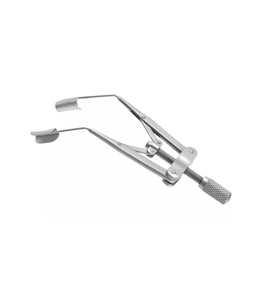 Hot Sale Liberman 1X Silver Eye Speculum 10mm Pediatric Manual Surgical Instrument <b>Thin</b> Solid Blades Stainless Steel CE Approved - Product Image 1