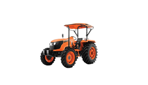 Tracteur agricole Kubota MU5501 2WD de 55 chevaux, équipé d'un moteur diesel 4 cylindres de 2 434 cm³ refroidi par liquide. - Product Image 2