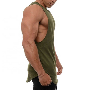 Oem Service Dynamic Workout Outfit Men Gym Tank <b>Top</b> Durable Material Comfortable Fit Flexible Movement High Performance - Product Image 6
