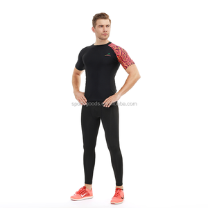 Camiseta de Protección Solar para Surf, Negra, Manga Corta, Protección UV, para Hombre, Diseño Personalizado - Product Image 2