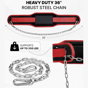 Cinturón de Neopreno Reforzado para Levantamiento de Pesas, Entrenamiento en Gimnasio, Ejercicios de Alta Intensidad, Transpirable, Portátil, Unisex - Product Image 4