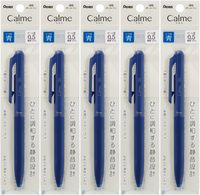 Japan Pentel Calme Geräuscharmer Kugelschreiber 0,5mm Kunststoff Minimalistisches Design für Büro und Schule |   Blau-Gold & Verschiedene Farben Erhältlich