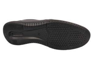Zapatos de Vestir Negros para Hombre, Parte Superior de Piel de Oveja, Diseño Slip-On, Puntera Acolchada, Suela de EVA Antiolor y Antideslizante, para Oficina, Trabajo, Todas las Temporadas, Color Sólido - Product Image 4