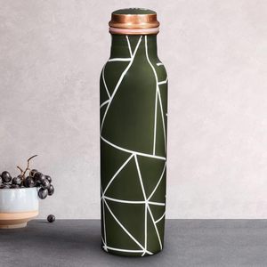 Bouteille d'eau en cuivre pour enfants avec motif animal de dessin animé, ensemble de gourdes de voyage portables avec couvercle - Product Image 6