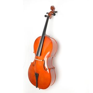 Custodia per Violoncello 4/4 Stile Retrò con Arco e Resina, Elegante Accessorio Vintage per Strumenti Musicali - Product Image 4