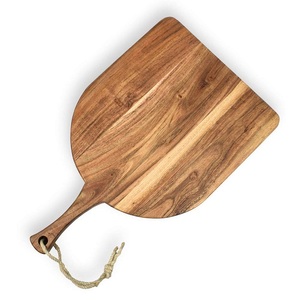 Tabla de Cortar de Madera Simple, Forma Ovalada, Acabado Natural, Reutilizable, Apta para Lavavajillas, Grosor de 1.3 cm, Utensilio de Cocina para Cortar - Product Image 3