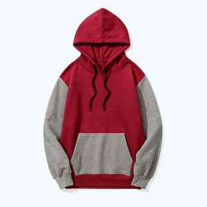 Custom Wholesale Unisex Ski Hoodie Winter <b>Thermal</b> <b>Fleece</b> Pullover Windproof Outdoor Snowboard Patchwork Contrast Hoodies Men - Product Image 1