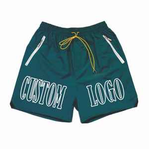 Pantalones Cortos Deportivos Personalizados para Hombre, Ligeros, Tejidos, Impermeables, 100% Algodón, Cómodos, de Cintura Media, para Correr al Aire Libre, Multicolores - Product Image 6