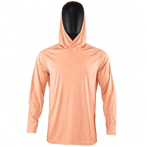 Sweat à capuche de pêche personnalisé pour homme 100 % polyester, vêtements de sport personnalisés, équipement de pêche, sweat à capuche anti-UV, pêche en eau douce - Product Image 1