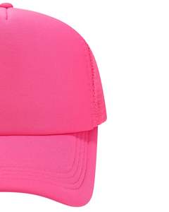 Gorra de Béisbol Rosa Personalizada, Estilo Trucker, con Malla Transpirable en la Parte Trasera, Ajustable con Broche, Lisa, con Logotipo Personalizado, para Uso Casual al Aire Libre - Product Image 3