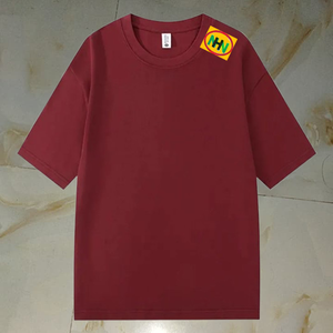 T-shirt Hip Hop en Coton Lourd 300 GSM, Fabrication Directe d'Usine, Impression Numérique Personnalisée, T-shirt Vintage Oversize pour Hommes de Haute Qualité - Product Image 4