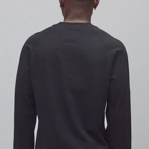 T-shirts personnalisables en gros 2026 pour hommes – Unis, style Hip Hop / Oversize, 100 % coton, manches longues, col rond, respirants, écologiques - Product Image 6