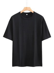 Camisetas de Hombre de Alta Calidad, Camisetas Lisas de Algodón Premium, Ropa Personalizada de Lujo, Camisetas Lisas de Color Sólido para Hombre - Product Image 1