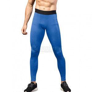 Muscle Support Quick Dry Athletic Running Training Fitness Stretch Sports Performance <b>Base</b> <b>Layer</b> for <b>Men</b> Compression Leggings - Product Image 3